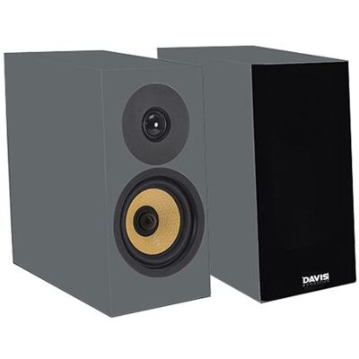 Davis Acoustics Boekenplankluidsprekers Courbet n°3 Grijs - Verkocht per paar Davis Acoustics Boekenplankluidsprekers Courbet n°3 Grijs - Verkocht per paar