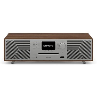 Sonoro Meisterstück All-in-one systeem (Gen. 2) Notenhout en zilver Sonoro Meisterstück All-in-one systeem (Gen. 2) Notenhout en zilver