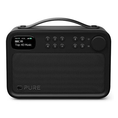 Pure Draagbare radio Bloom Bluetooth zwart Pure Draagbare radio Bloom Bluetooth zwart