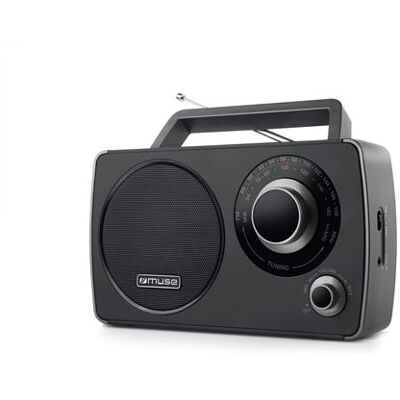 Muse Draagbare radio M-075 R Zwart Muse Draagbare radio M-075 R Zwart