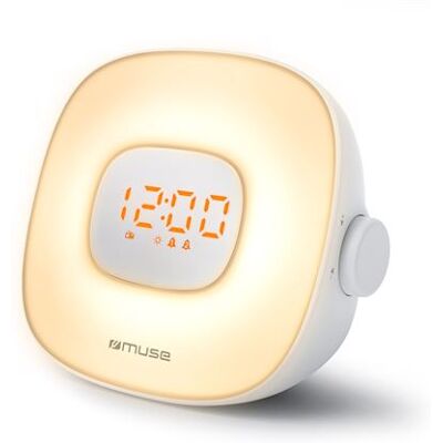 Muse Wekkerradio ML-198 CR Wit Muse Wekkerradio ML-198 CR Wit
