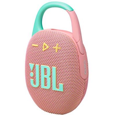 JBL Draagbare Draadloze Bluetooth Luidspreker Clip 5 Pink JBL Draagbare Draadloze Bluetooth Luidspreker Clip 5 Pink