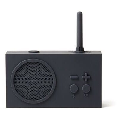 Lexon FM Radio & Bluetooth Luidspreker Tykho 3 Donkergrijs Lexon FM Radio & Bluetooth Luidspreker Tykho 3 Donkergrijs