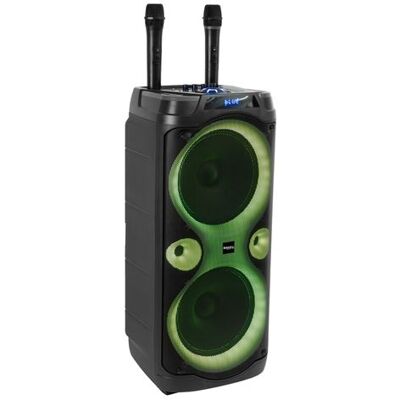 Ibiza Karaokeluidspreker Sound Columba Bluetooth Zwart Ibiza Karaokeluidspreker Sound Columba Bluetooth Zwart