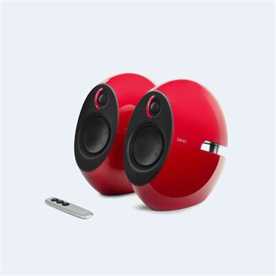 Edifier Bluetooth luidsprekers Luna HD Rood - Verkocht per paar Edifier Bluetooth luidsprekers Luna HD Rood - Verkocht per paar