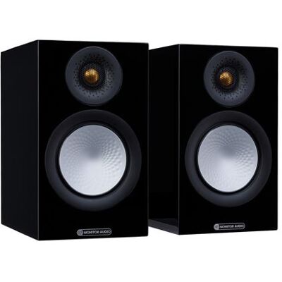 Monitor Audio Boekenplankluidspreker Silver 50 7G Glanzend Zwart - Verkocht per paar Monitor Audio Boekenplankluidspreker Silver 50 7G Glanzend Zwart - Verkocht per paar