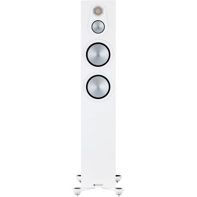 Monitor Audio Vloerstaande luidspreker Silver 300 7G Satijn Wit - Verkocht per stuk Monitor Audio Vloerstaande luidspreker Silver 300 7G Satijn Wit - Verkocht per stuk