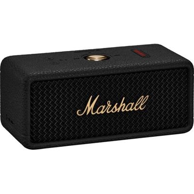 Marshall Draadloze Bluetooth luidspreker Emberton III Black and Brass Marshall Draadloze Bluetooth luidspreker Emberton III Black and Brass