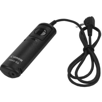 Canon RS-60E3 - Camera afstandsbediening - kabel - zwart - voor EOS 250, 850, 90, Kiss X10, Kiss X90, Rebel SL3, Rebel T7+, Rebel T8i, RP; PowerShot SX70 Canon RS-60E3 - Camera afstandsbediening - kabel - zwart - voor EOS 250, 850, 90, Kiss X10, Kiss X90, Rebel SL3, Rebel T7+, Rebel T8i, RP; PowerShot SX70