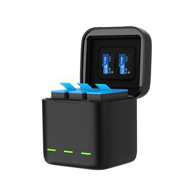 SZSMART 5V 2.4A 650mAh draagbare batterijlader voor GoPro Hero 13 (batterijvak 3) SZSMART 5V 2.4A 650mAh draagbare batterijlader voor GoPro Hero 13 (batterijvak 3)