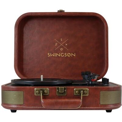 Swingson Bluetooth Platenspeler On Stage BT Vintage Swingson Bluetooth Platenspeler On Stage BT Vintage