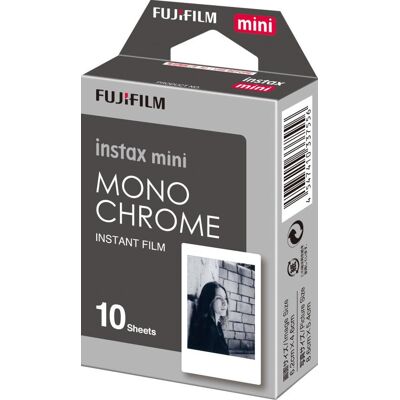 Fujifilm Pakket van 10 Instax Mini Monochrome-foto's Fujifilm Pakket van 10 Instax Mini Monochrome-foto's