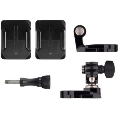 GoPro Helmet Front + Side Mount - Camcordermontageset - voor HERO3; HERO3+; HERO4; HERO6 Black; HERO7 Black, Silver, White GoPro Helmet Front + Side Mount - Camcordermontageset - voor HERO3; HERO3+; HERO4; HERO6 Black; HERO7 Black, Silver, White