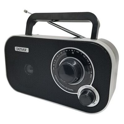 DENVER TR-51 - Persoonlijke radio - zwart DENVER TR-51 - Persoonlijke radio - zwart