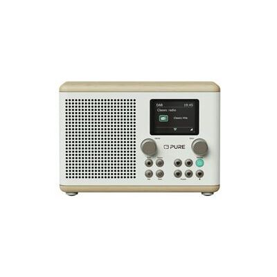 Pure Radio Classic H4 Bluetooth + DAB+/FM Katoen Wit Pure Radio Classic H4 Bluetooth + DAB+/FM Katoen Wit