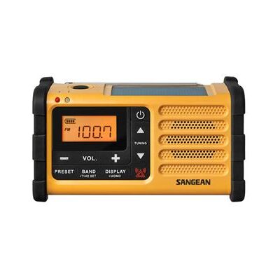 Sangean-MMR-88 - Weerwaarschuwingsradio - geel Sangean-MMR-88 - Weerwaarschuwingsradio - geel