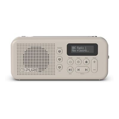 Pure Draagbare Bluetooth-radio Elan Move FM/DAB+ Zandkleur Pure Draagbare Bluetooth-radio Elan Move FM/DAB+ Zandkleur