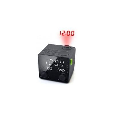 Muse Klokradio M-189 met tijdprojectie zwart Muse Klokradio M-189 met tijdprojectie zwart