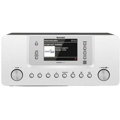 Technisat Internetradio Digitradio 574 10 W Zilver Technisat Internetradio Digitradio 574 10 W Zilver