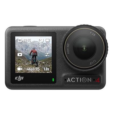 DJI Sportcamera Osmo Action 4 Standaard Combo Zwart DJI Sportcamera Osmo Action 4 Standaard Combo Zwart