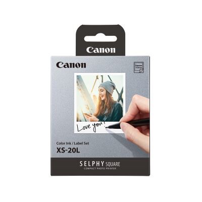 Canon Set van 20 vierkante afdrukken Selphy XS-20L Canon Set van 20 vierkante afdrukken Selphy XS-20L