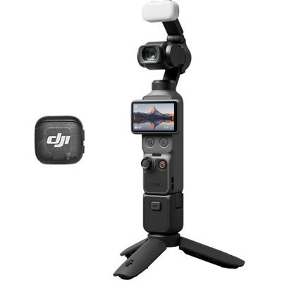DJI Sportcamera Osmo Pocket 4 Creator Combo Antracietgrijs DJI Sportcamera Osmo Pocket 4 Creator Combo Antracietgrijs