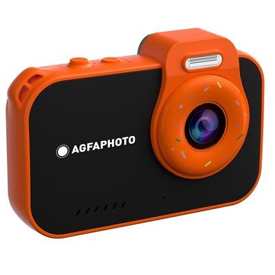 Agfaphoto Compact camera Realikids Waterproof 2 Zwart en Oranje Agfaphoto Compact camera Realikids Waterproof 2 Zwart en Oranje