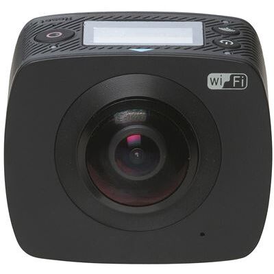 Denver Sportcamera ACV8305W Wi-Fi 360° HD Zwart Denver Sportcamera ACV8305W Wi-Fi 360° HD Zwart
