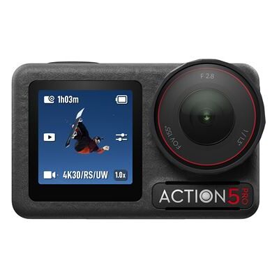 Dji Sportcamera Osmo Action 5 Pro Adventure Combo Zwart Dji Sportcamera Osmo Action 5 Pro Adventure Combo Zwart