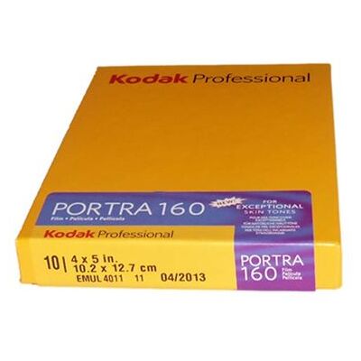 10 4x5 Films Kodak Portra 160 Professional 10 4x5 Films Kodak Portra 160 Professional