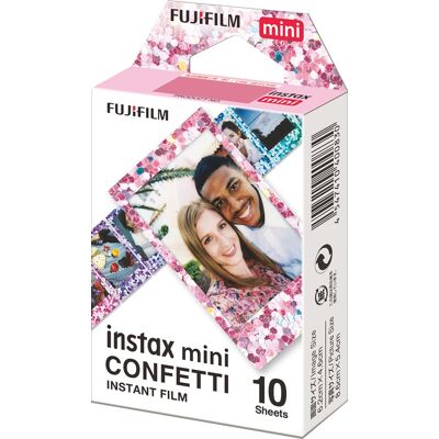 Fujifilm Pakket met 10 Instax Mini Confetti-foto's Fujifilm Pakket met 10 Instax Mini Confetti-foto's