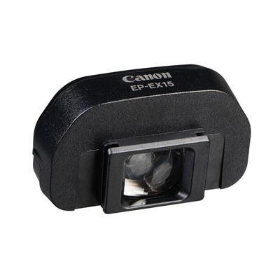 Canon EP-EX15 - Verlengstuk oculair voor camera - voor EOS 1D, 1Ds, 20, 30, 5D, 6D, 7D, Digital Rebel XT, Digital Rebel XTi, Rebel K2, Rebel T2 Canon EP-EX15 - Verlengstuk oculair voor camera - voor EOS 1D, 1Ds, 20, 30, 5D, 6D, 7D, Digital Rebel XT, Digital Rebel XTi, Rebel K2, Rebel T2