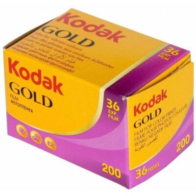 Kodak 35 Mm Kleurenfilm Gold 200 Iso 36 Opnames Kodak 35 Mm Kleurenfilm Gold 200 Iso 36 Opnames