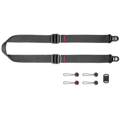 Peak Design Riem Slide Lite SL-BK-3 Zwart voor camera Peak Design Riem Slide Lite SL-BK-3 Zwart voor camera