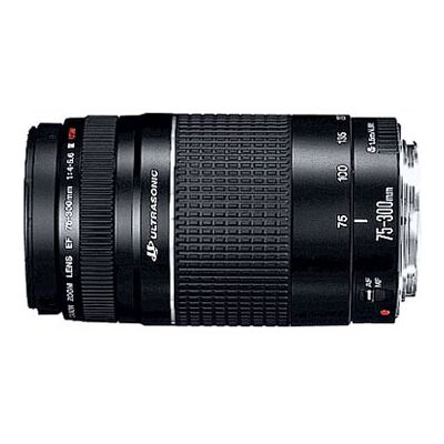 Canon EF 75-300 mm f/4,0-5,6 III USM Reflex Lens Canon EF 75-300 mm f/4,0-5,6 III USM Reflex Lens