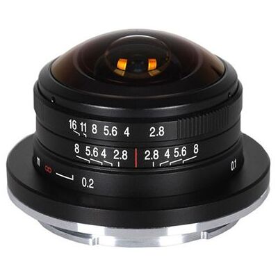 Laowa Hybride lens 4 mm f/2.8 Fisheye voor Fuji X Laowa Hybride lens 4 mm f/2.8 Fisheye voor Fuji X