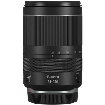 Canon Zoomlens RF 24-240 mm f/4-6.3 IS USM Zwart Canon Zoomlens RF 24-240 mm f/4-6.3 IS USM Zwart