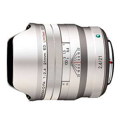 Pentax Reflexlens HD D FA 21mm f/2.4 ED Limited DC WR Zilver Pentax Reflexlens HD D FA 21mm f/2.4 ED Limited DC WR Zilver