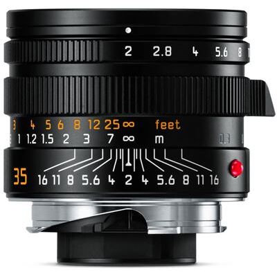 Leica Hybride objectief APO-Summicron M 35 mm f/2 ASPH Zwart Leica Hybride objectief APO-Summicron M 35 mm f/2 ASPH Zwart