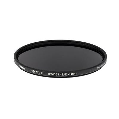 Hoya Filter HD MkII IRND64 49 mm voor spiegelreflexcamera's Zwart Hoya Filter HD MkII IRND64 49 mm voor spiegelreflexcamera's Zwart