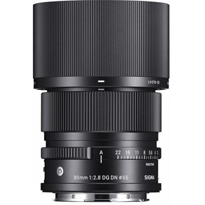 Sigma Hybride Lens 90 Mm F/2.8 Dg Dn Contemporary Zwart Voor Sony Fe Sigma Hybride Lens 90 Mm F/2.8 Dg Dn Contemporary Zwart Voor Sony Fe