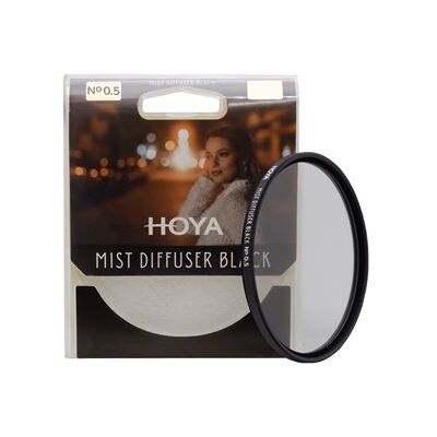 Hoya Mistdiffusiefilter N05 62 mm voor spiegelreflexcamera's Zwart Hoya Mistdiffusiefilter N05 62 mm voor spiegelreflexcamera's Zwart