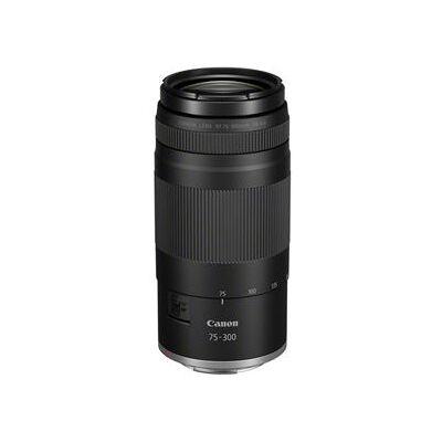 Canon Hybride zoomlens RF 75-300 mm F4-5.6 Zwart voor Canon R/RF hybride vatting Canon Hybride zoomlens RF 75-300 mm F4-5.6 Zwart voor Canon R/RF hybride vatting