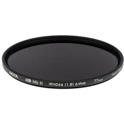 Hoya Filter HD MkII IRND64 58 mm voor spiegelreflexcamera's Zwart Hoya Filter HD MkII IRND64 58 mm voor spiegelreflexcamera's Zwart