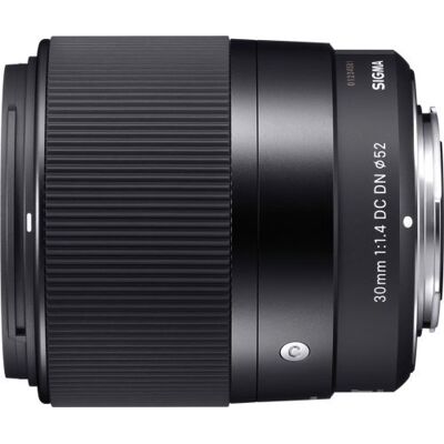 Sigma Hybride lens 30 mm f/1.4 DC DN Contemporary voor Canon EF-M Sigma Hybride lens 30 mm f/1.4 DC DN Contemporary voor Canon EF-M