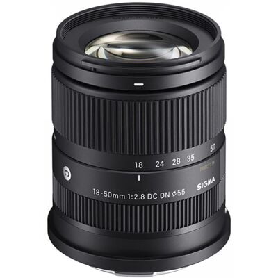 Sigma Hybride lens 18-50 mm f/2.8 DC DN Contemporary Zwart voor Fuji X Sigma Hybride lens 18-50 mm f/2.8 DC DN Contemporary Zwart voor Fuji X