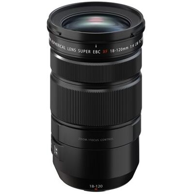 Fujifilm Hybride objectief XF 18-120mm f/4 LM PZ WR Zwart Fujifilm Hybride objectief XF 18-120mm f/4 LM PZ WR Zwart