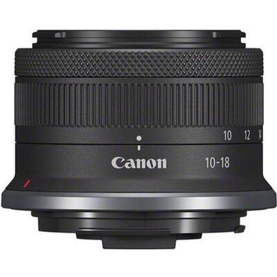 Canon Hybride objectief RF-S 10-18mm f/4.5-6.3 IS STM Zwart Canon Hybride objectief RF-S 10-18mm f/4.5-6.3 IS STM Zwart