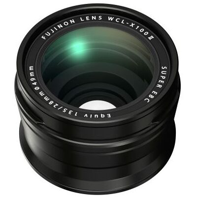 Fujifilm WCL-X100 II - Converter - 19 mm - voor X Series X100 Limited Edition, X100F, X100S, X100T, X100V Fujifilm WCL-X100 II - Converter - 19 mm - voor X Series X100 Limited Edition, X100F, X100S, X100T, X100V