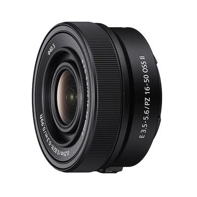 Sony Zoomobjectief E PZ 16-50mm f/3.5-5.6mm OSS II Zwart voor Sony E-vatting Sony Zoomobjectief E PZ 16-50mm f/3.5-5.6mm OSS II Zwart voor Sony E-vatting